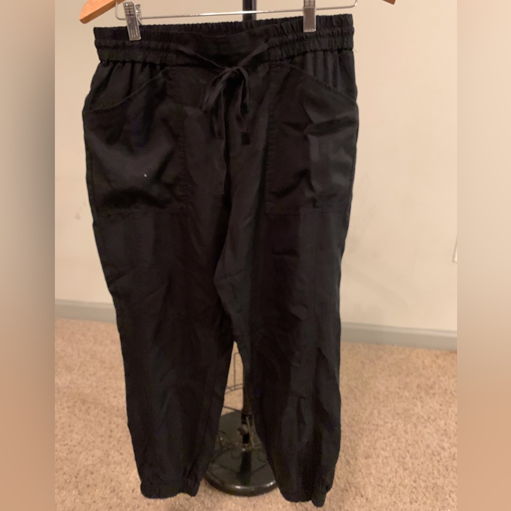 Banana Republic Black Cargo Pant